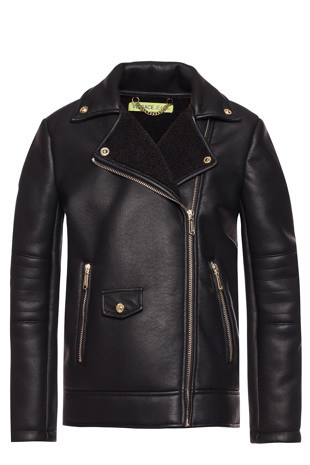 Versace jeans hot sale leather jacket